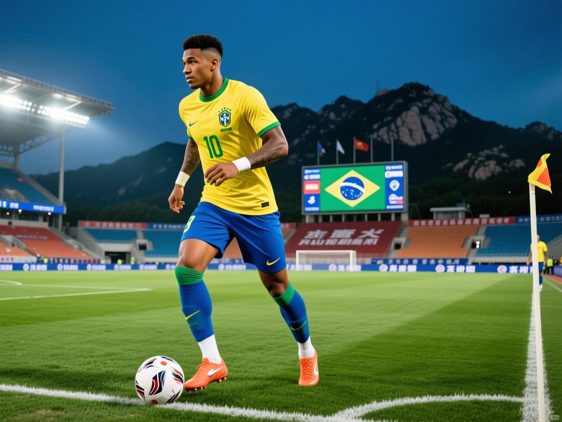 山东泰山队新引援动态：1米87巴西中卫里切利或成后防核心！  第2张