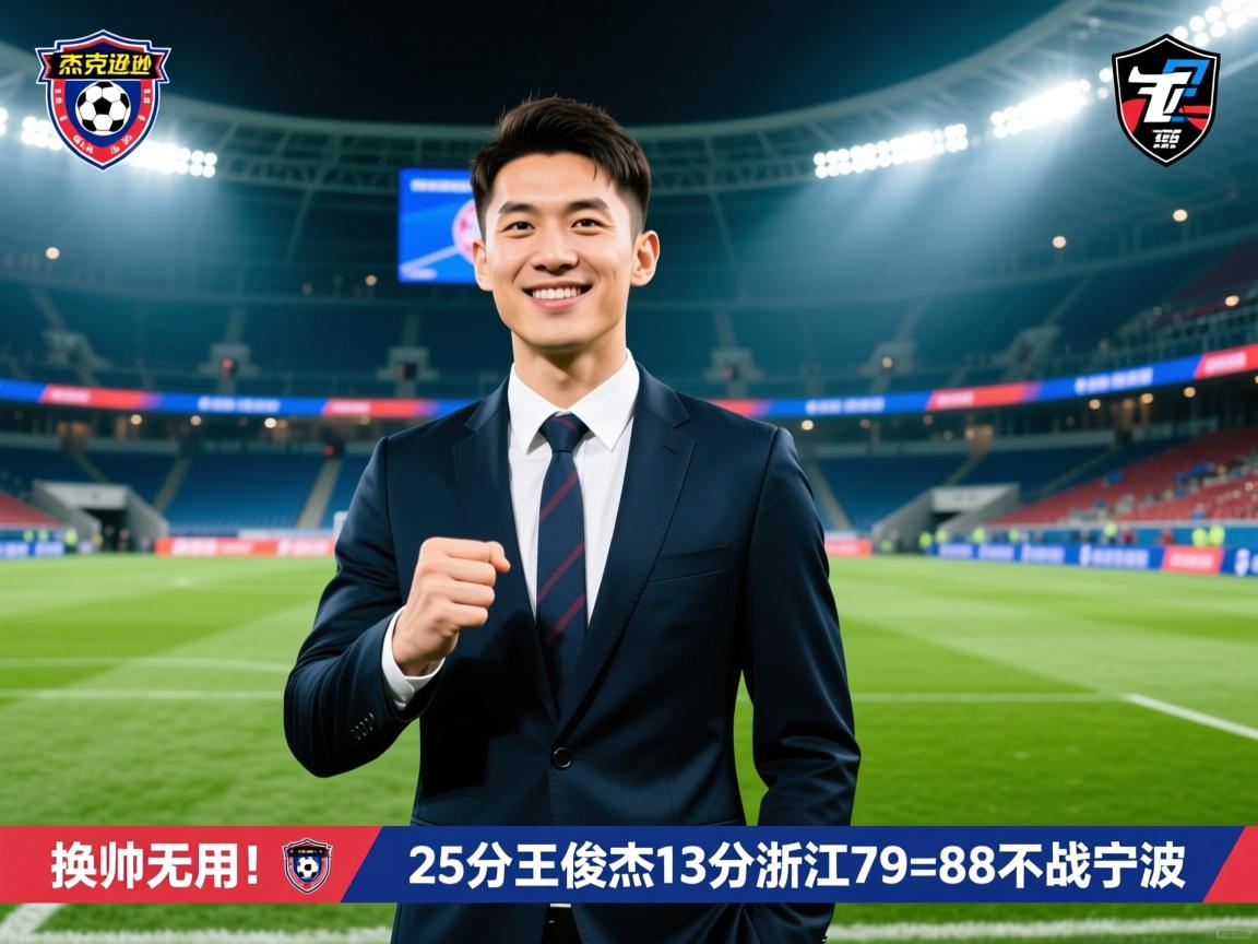 换帅无用！杰克逊25分王俊杰13分浙江79-88不敌宁波  第1张